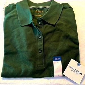 Size small-Short Sleeve Polo Shirt-Yosemite Pine Green - NWT